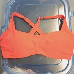 Athleta Square Neck Bra Cup Bikini Top